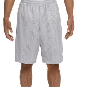 2 Pair Men's Gray Athletic Shorts M